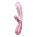 Wibrator ze stymulatorem łechtaczki sterowany aplikacją Satisfyer Hot Lover