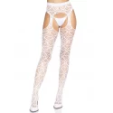 Heart Net Suspender Hose