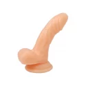 Realistic suction cup mini dildo silicone