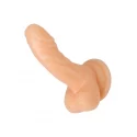 Realistic suction cup mini dildo silicone
