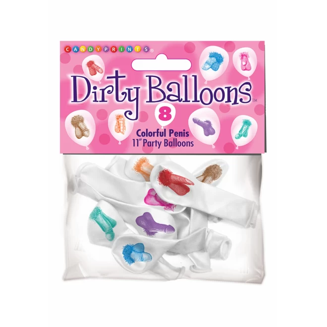 Balony Dirty Penis 8szt.