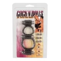Podwójny pierścień erekcyjny Cock N Balls