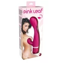 Wibrator ze stymulacją łechtaczki Pink Leaf