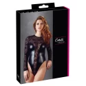 Body typu wetlook z koronką