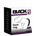 Pierścień na penisa Black Velvets Cock Ring Silicone