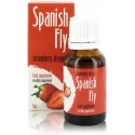 Pobudzające krople o zapachu truskawek Spanish Drops Strawberry Dreams 15ml