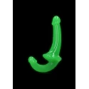 Strapless strap-on - gitd - 6'' / 13,5 cm