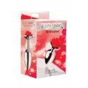 Korek analny - Red Rose Butt Plug Small