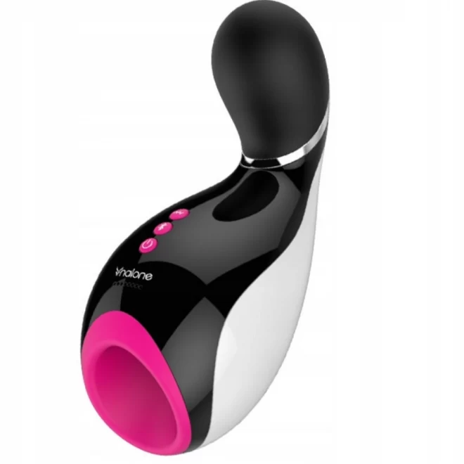 Masturbator z wibracjami-Nalone Oxxy Masturbator - Pink