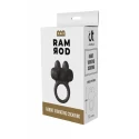 RAMROD RABBIT VIBRATING COCKRING BLACK