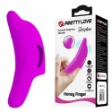 Pretty Love Delphin Vibrating Finger Vibrator Pink