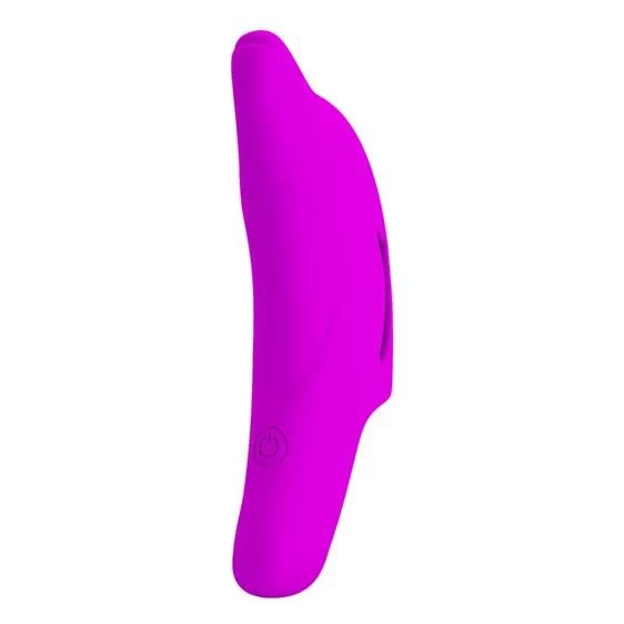 Pretty Love Delphin Vibrating Finger Vibrator Pink