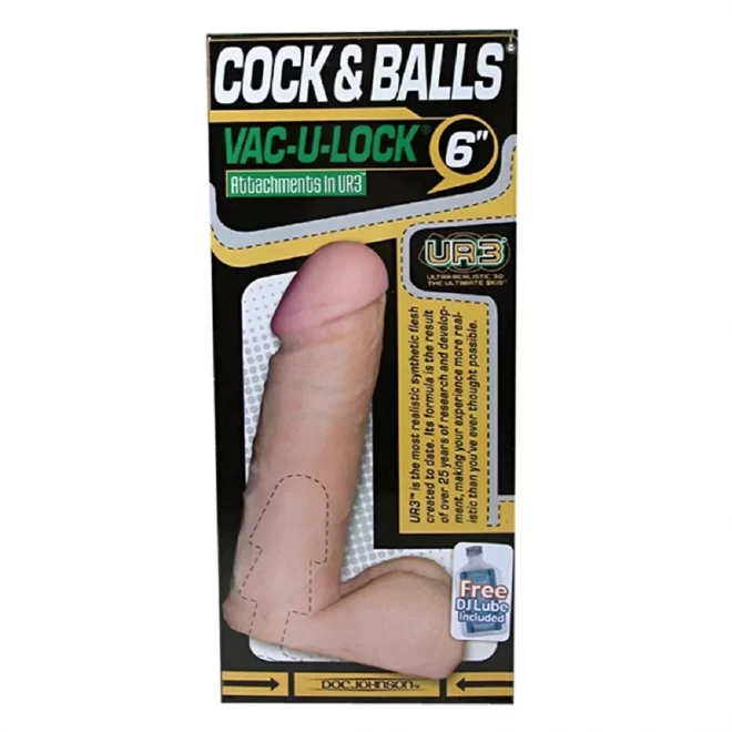 Realistyczny penis Vac-U-Lock UR3 6 Realistick Dong