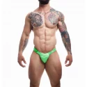 C4m emerald clip tanga brief green