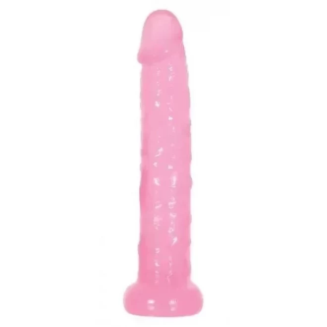 Żelowe dildo Pink Jelly Slim Dildo