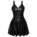 Latex minikleid