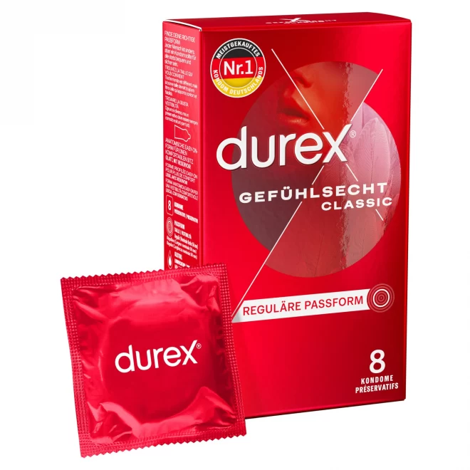 Prezerwatywy Durex Gefühlsecht Classic 8szt.