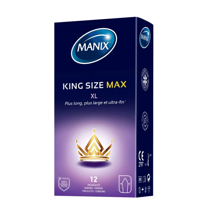 Prezerwatywy Manix King Size Max 12szt.