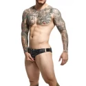 Bielizna jockstrap z ringiem metalowym