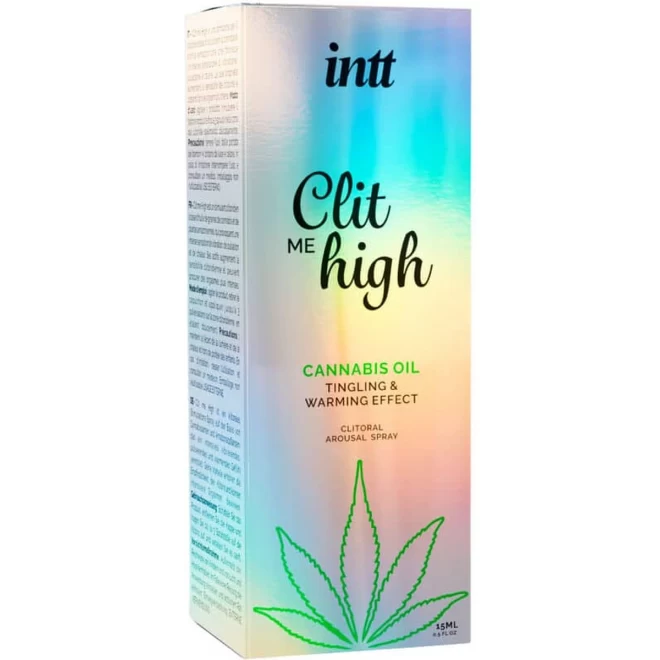 Spray do stymulacji łechtaczki Intt Clit Me High Cannabis Oil 17ml