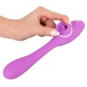 Wibrator ze stymulatorem łechtaczki 2 Function Bendable Vibe