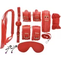 Zestaw BDSM Fun Play Set 8 Pieces Red Guilty Toys