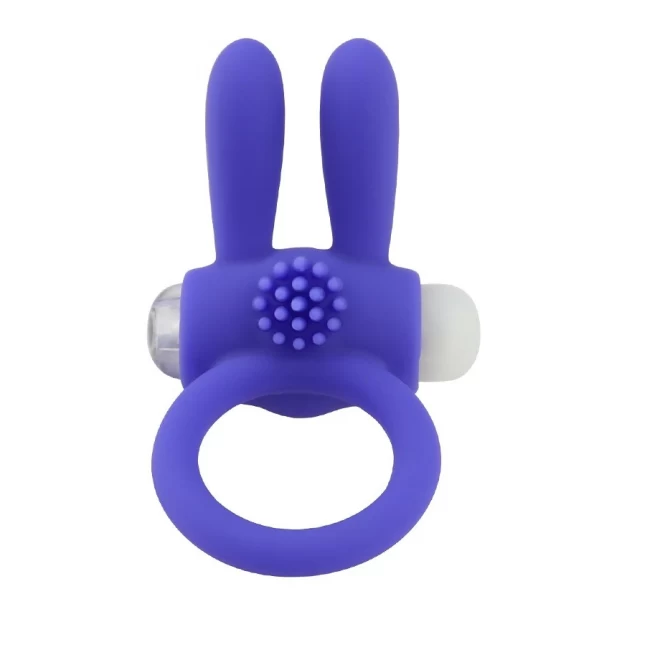 Pierścień na penisa z funkcją wibracji Vibrating Bunny Penis Ring