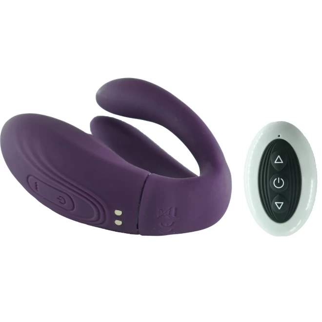 Dual Stimulator Leena Remote Control Purple Passi