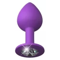 Plug analny z kryształem Fantasy For Her