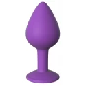 Plug analny z kryształem Fantasy For Her