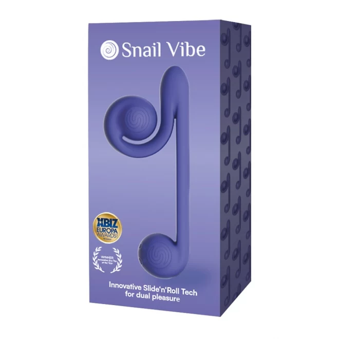 Luksusowy wibrator ze stymulacją łehtaczki Snail Vibe