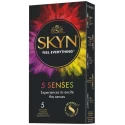 Bezlateksowe prezerwatywy Skyn 5 Senses 5 szt.