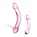 Szklane dildo Double Trouble