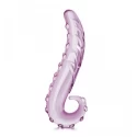 Dildo karbowane język Lick it Glass