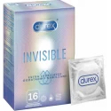 Prezerwatywy Invisible dodatkowo nawilżone 16 szt.