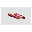 Qingnan no.9 handheld vibrating and rotating thruster set red