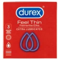 Cienkie prezerwatywy z dodatkowym nawilżeniem Durex Fetherlite Elite 3szt