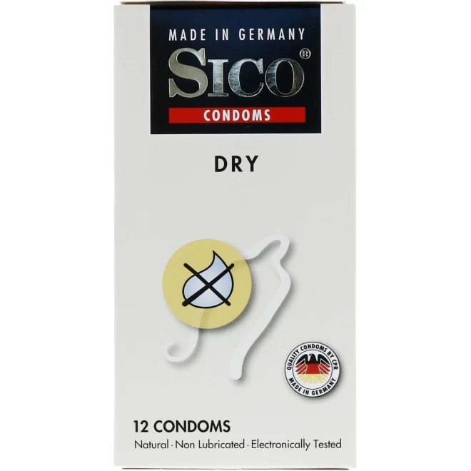 Suche prezerwatywy Sico Dry 12szt.