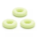 Chubby rubber cockring 3-pack - glow