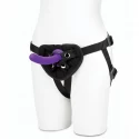 Lux fetish strap on harness & 5" dildo set