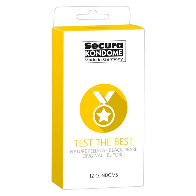 Mix prezerwatyw Secura Test The Best 12szt.