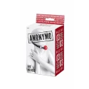 Anonymo gag, ABS plastic, red, 64 cm