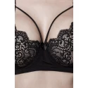 Grey velvet 2-teiliges bh set 