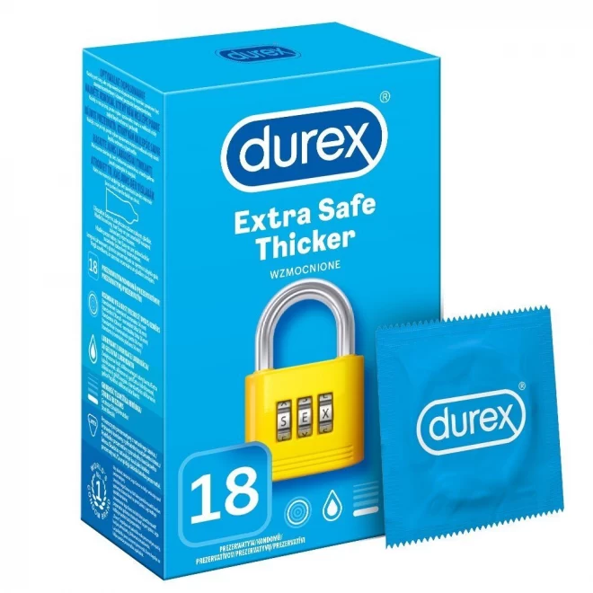 Prezerwatywy Durex Extra Safe 18szt.