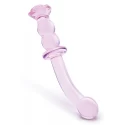 GLAZE GLASS ROSEBUD G-SPOT DILDO