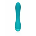 Smooth silicone g-spot vibrator