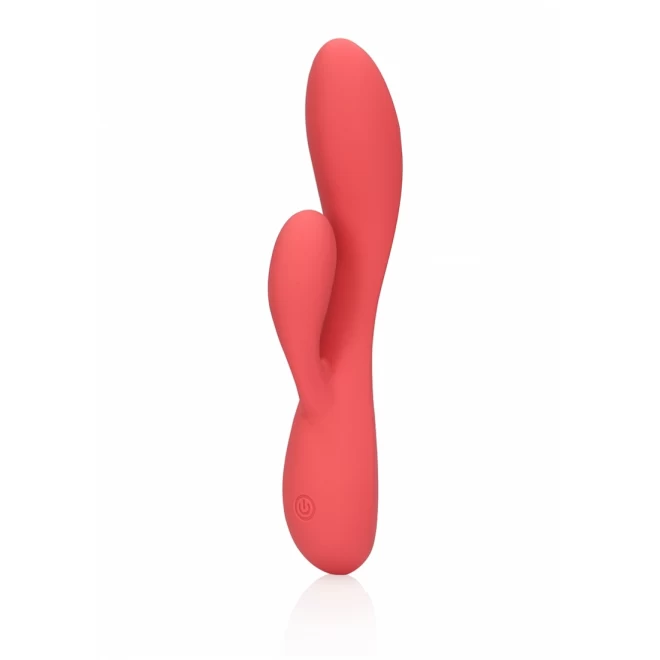 Smooth ultra soft silicone rabbit vibrator - astro dust