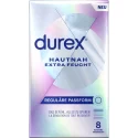 Nawilżane prezerwatywy Durex Hautnah Extra Feucht 8szt.