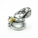 Klatka na penisa Bon4 Stainless Steel Chastity Cage Small / Medium - Hinged.