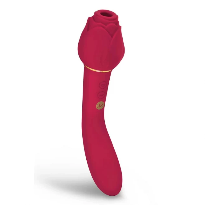 SECRET KISSES ROSEGASM TWOSOME SUCTION VIBE